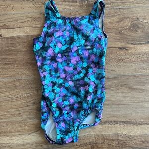 Colorful Patterned leotard child small